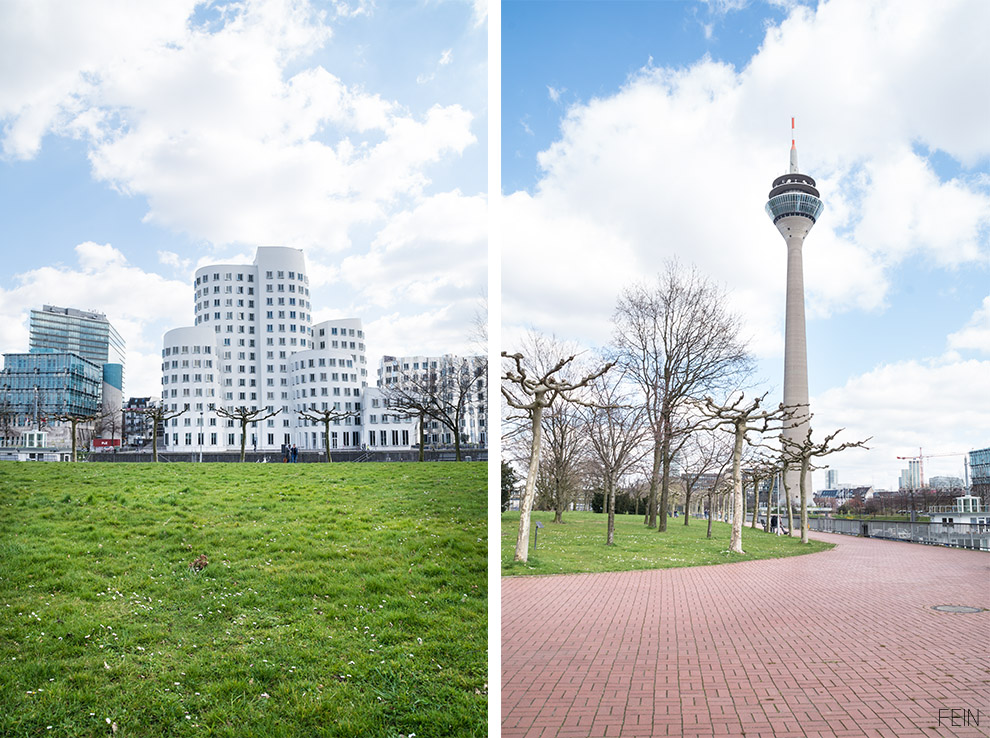 Düsseldorf Sehenswürdigkeiten Frank Gehry Fernsehturm