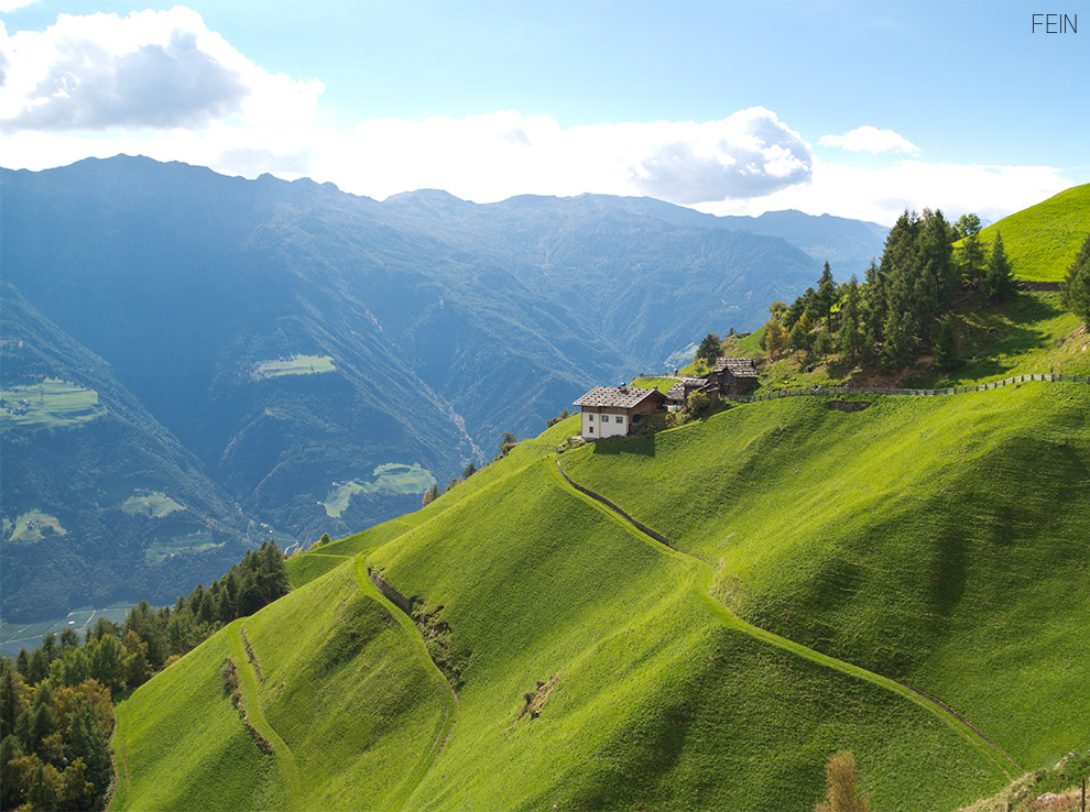 Grüne Wiesen Südtirol