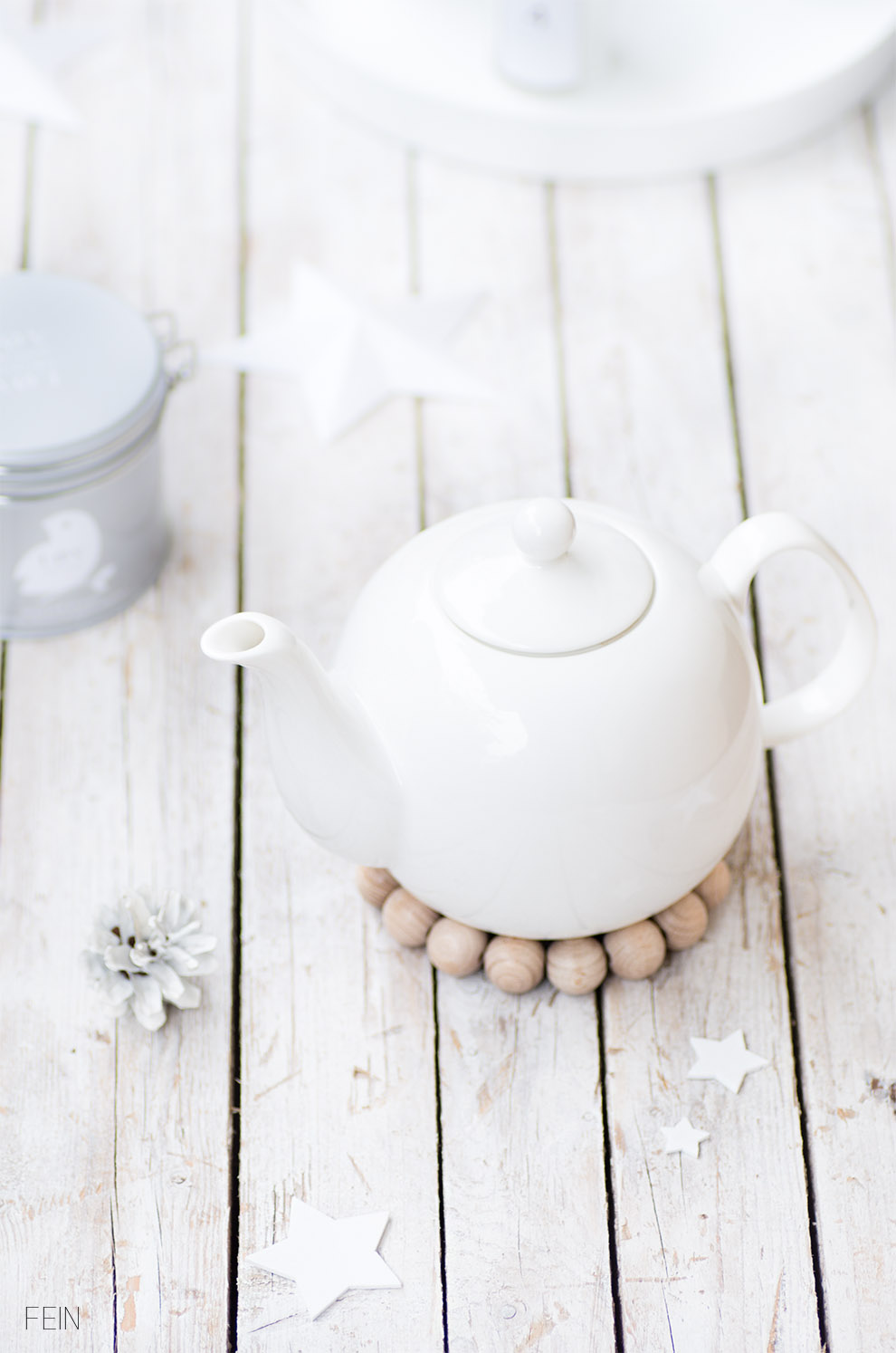 Duftkerzen Teekanne Winter in Lov