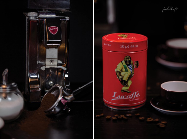 Kaffee von Lucaffé und ein Barista für zu Hause