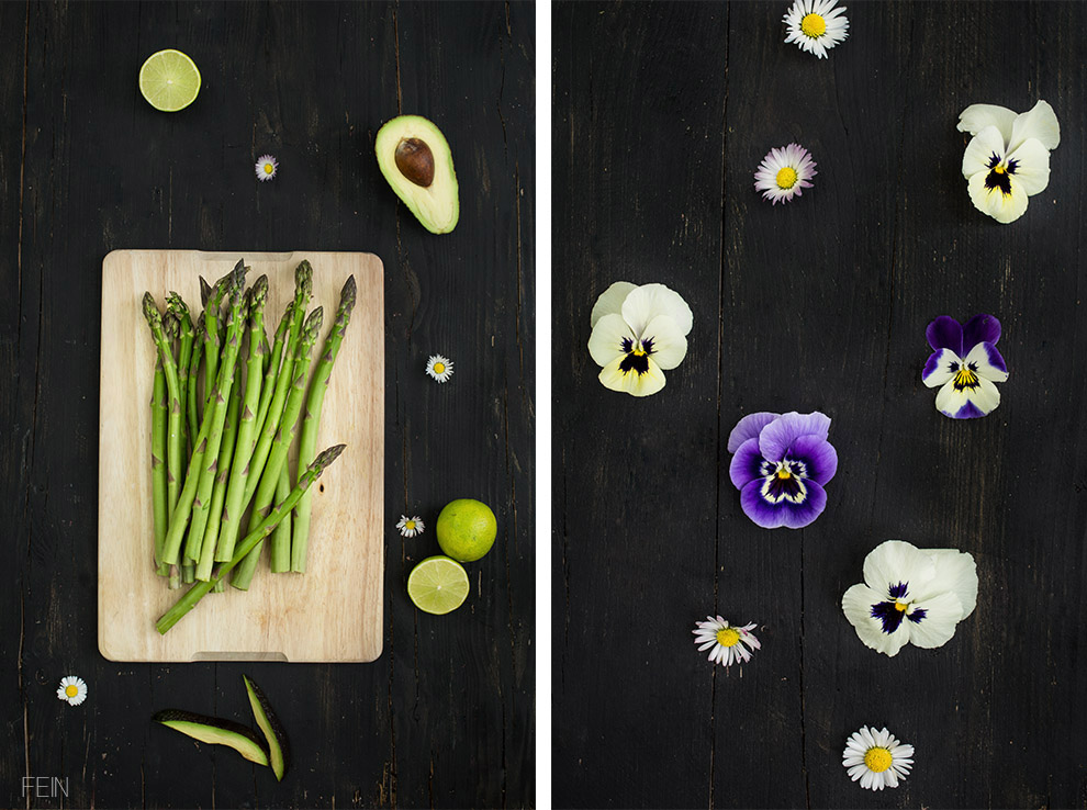 Frühlingssalat mit Spargel und leckeres Giveaway
