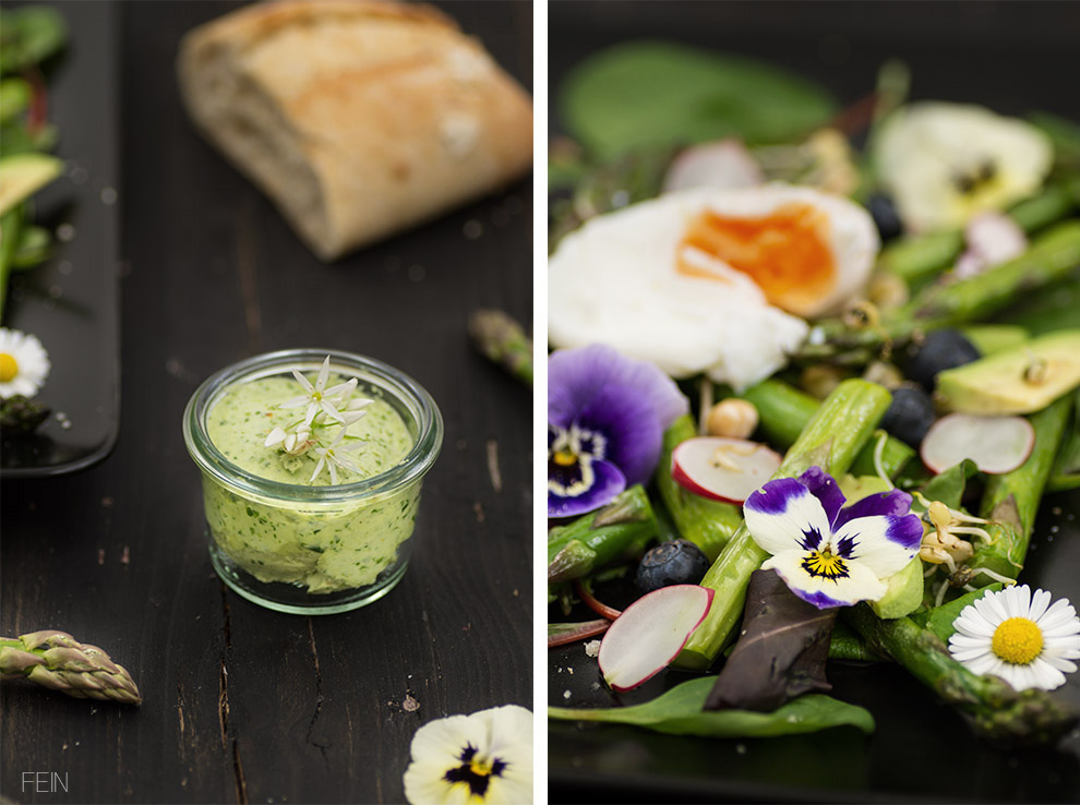 Frühlingssalat Bärlauchbutter2