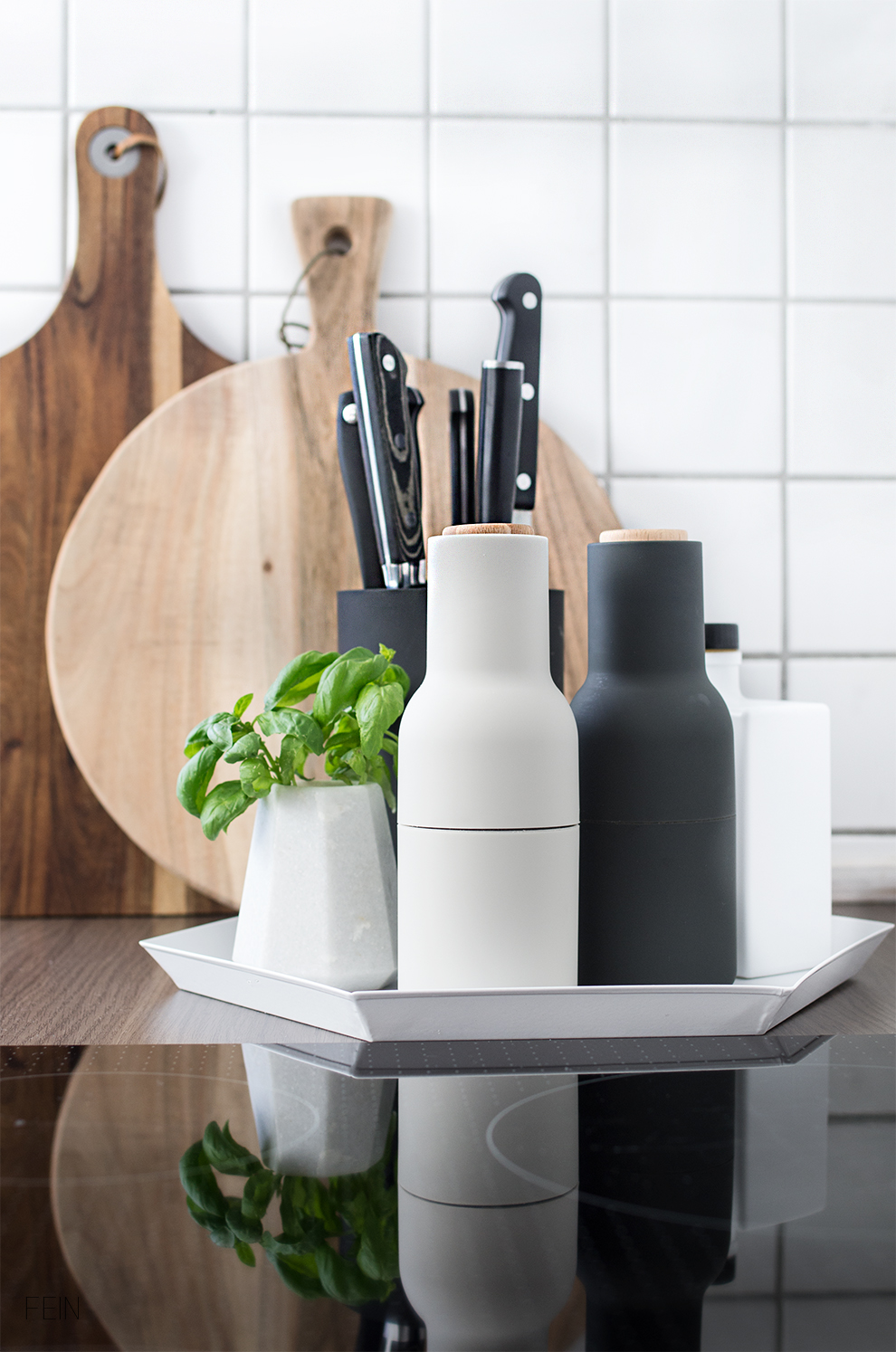 Küche Menu Salz Pfeffer