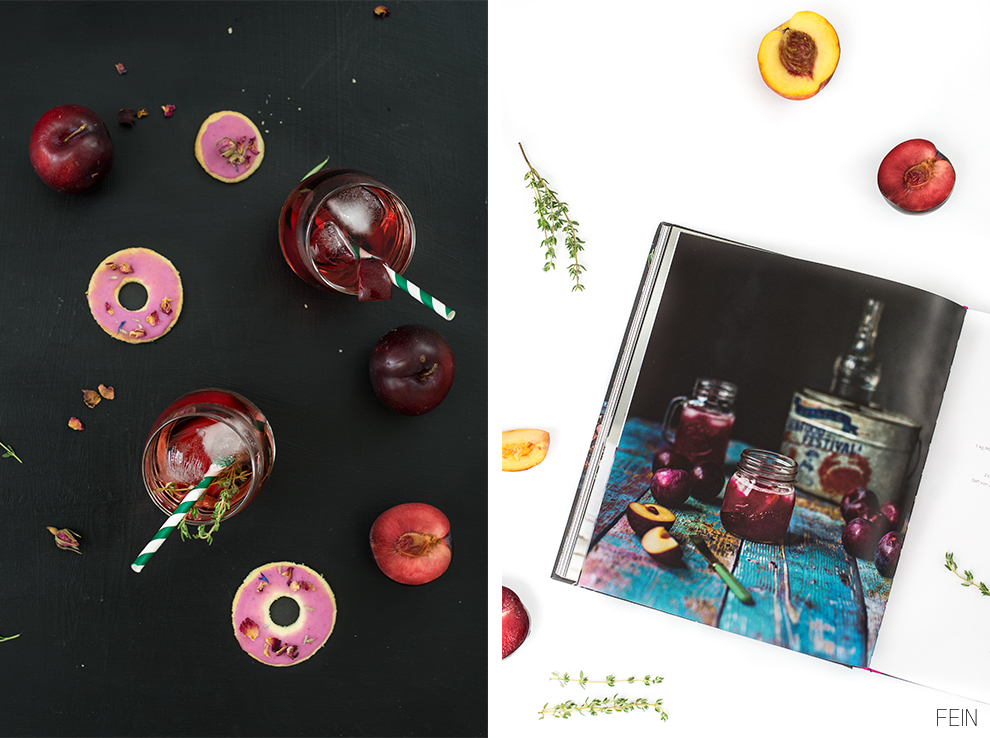 Spätsommer Limonade Pflaume