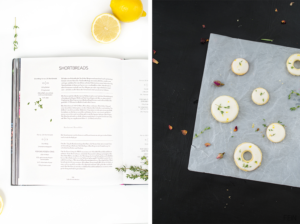 Spätsommer Shortbreads Aromen