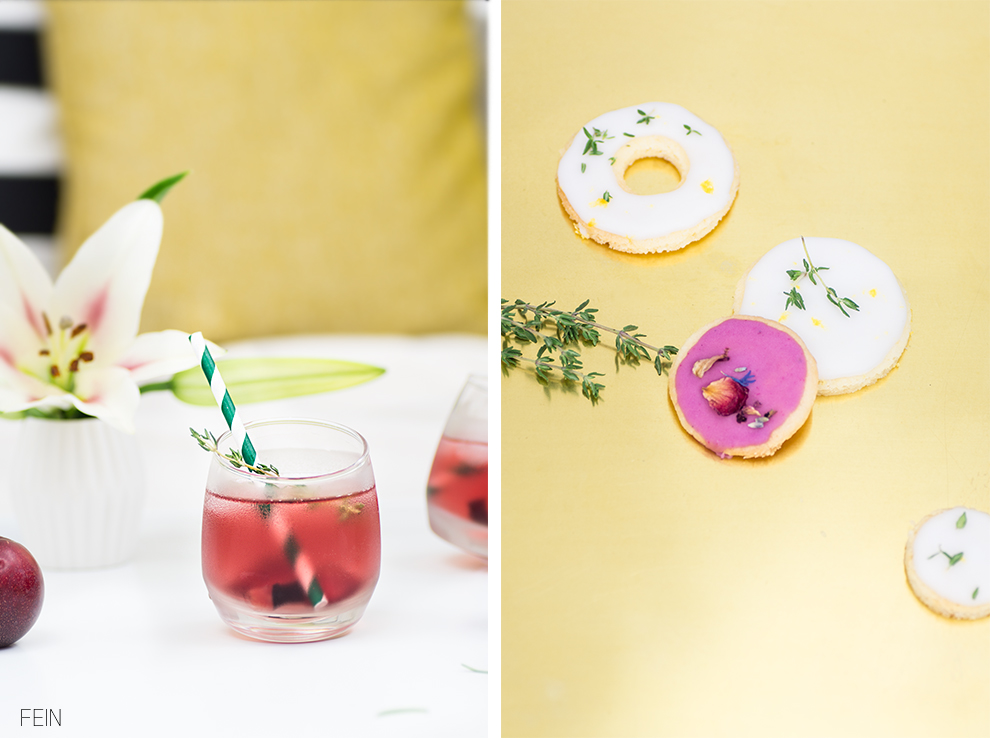 Spätsommer goldgelb Kissen Stilconcept