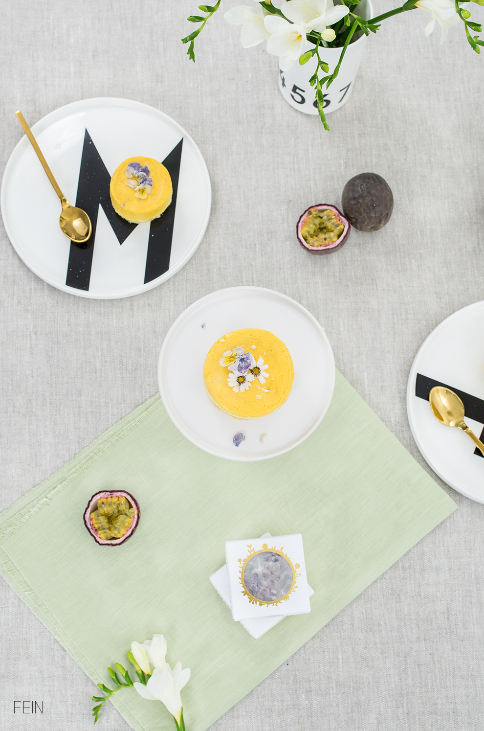 Essbare BlumenTörtchen