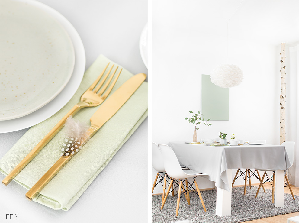 Osterbrunch Dekoideen Grün