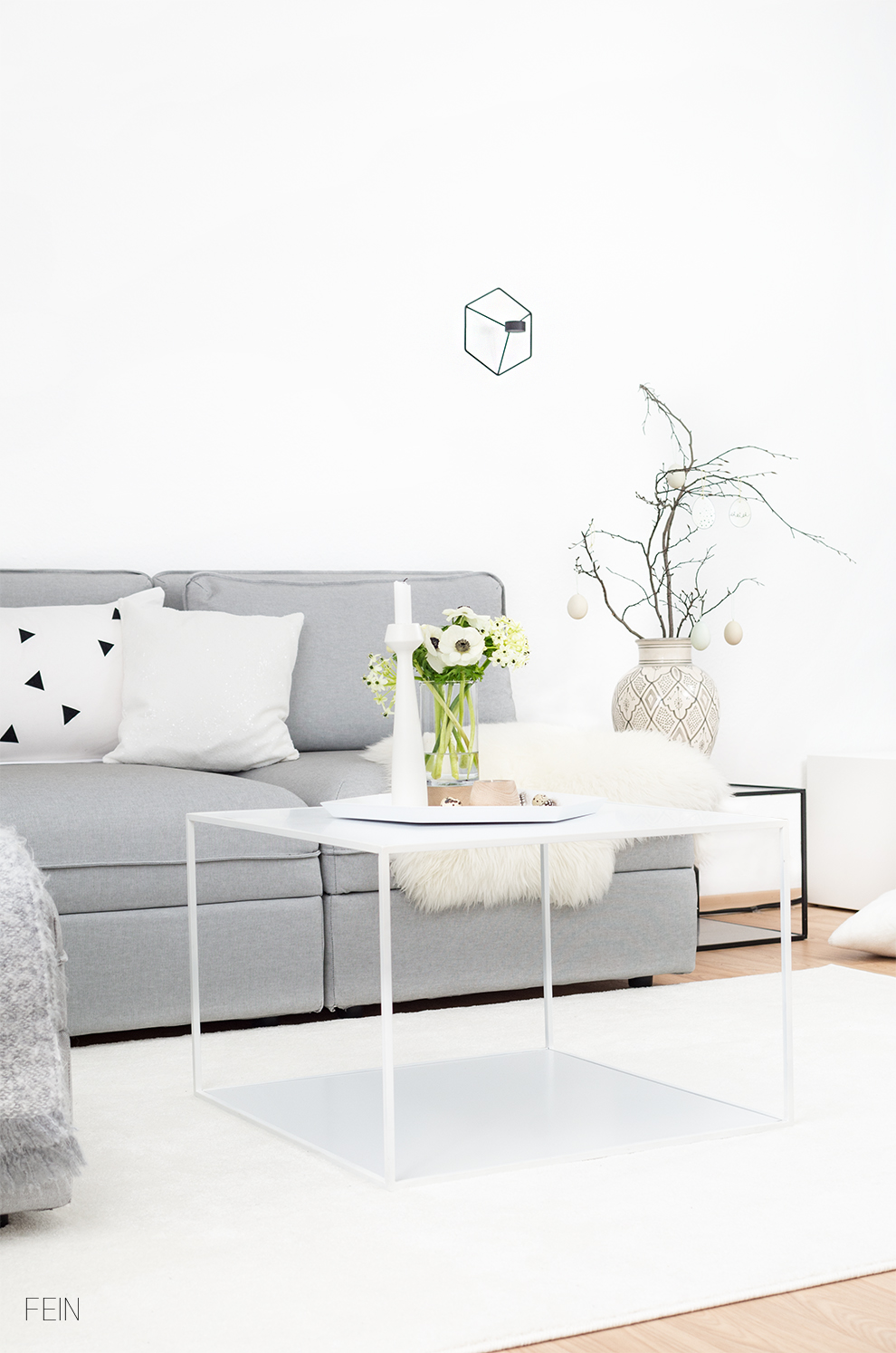 Osterideen Frühling Wohnzimmer