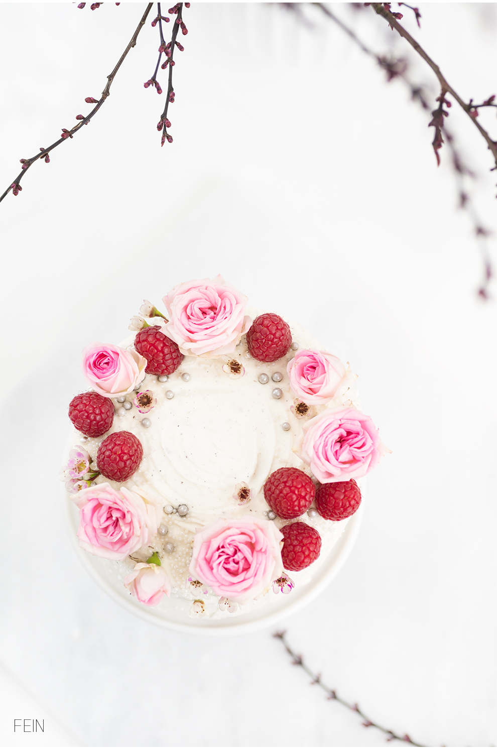 Geburtstag Torten Dekoration Blüten