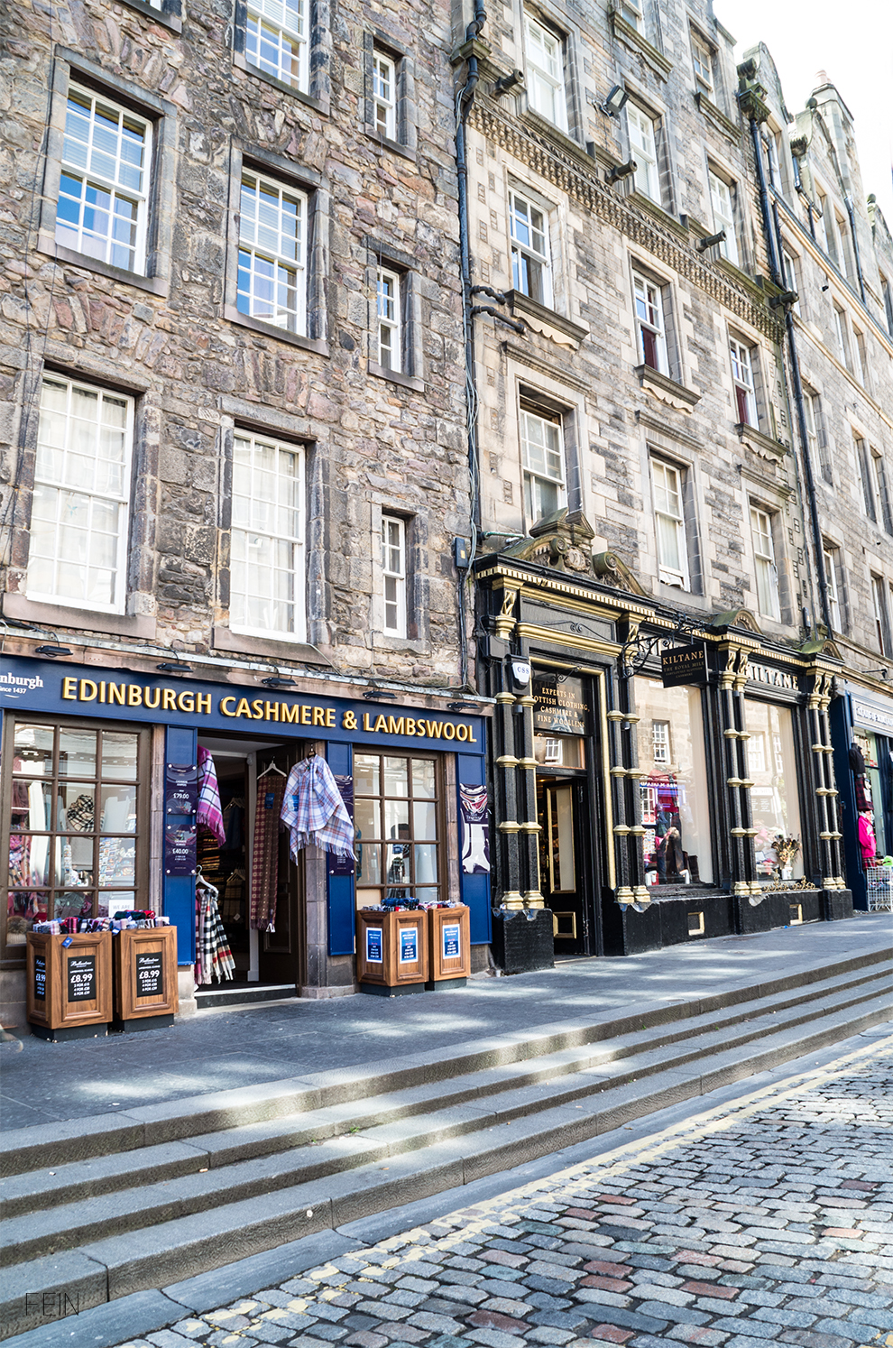 Edinburgh Royal Mile Straße