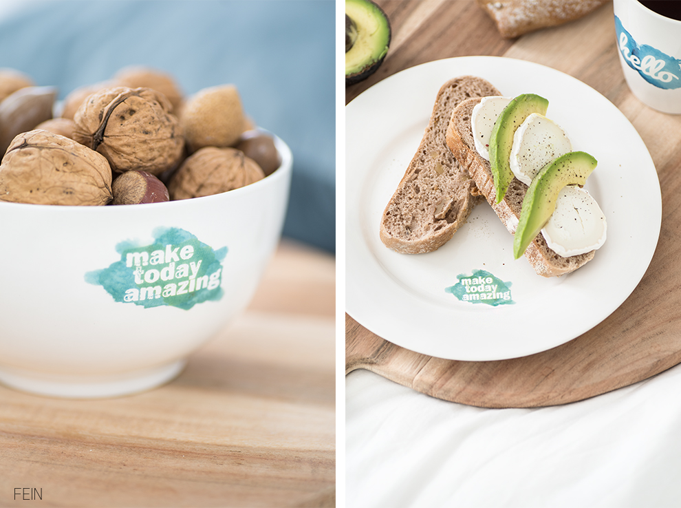 Winter Frühstück Zauberwerk Geschirr