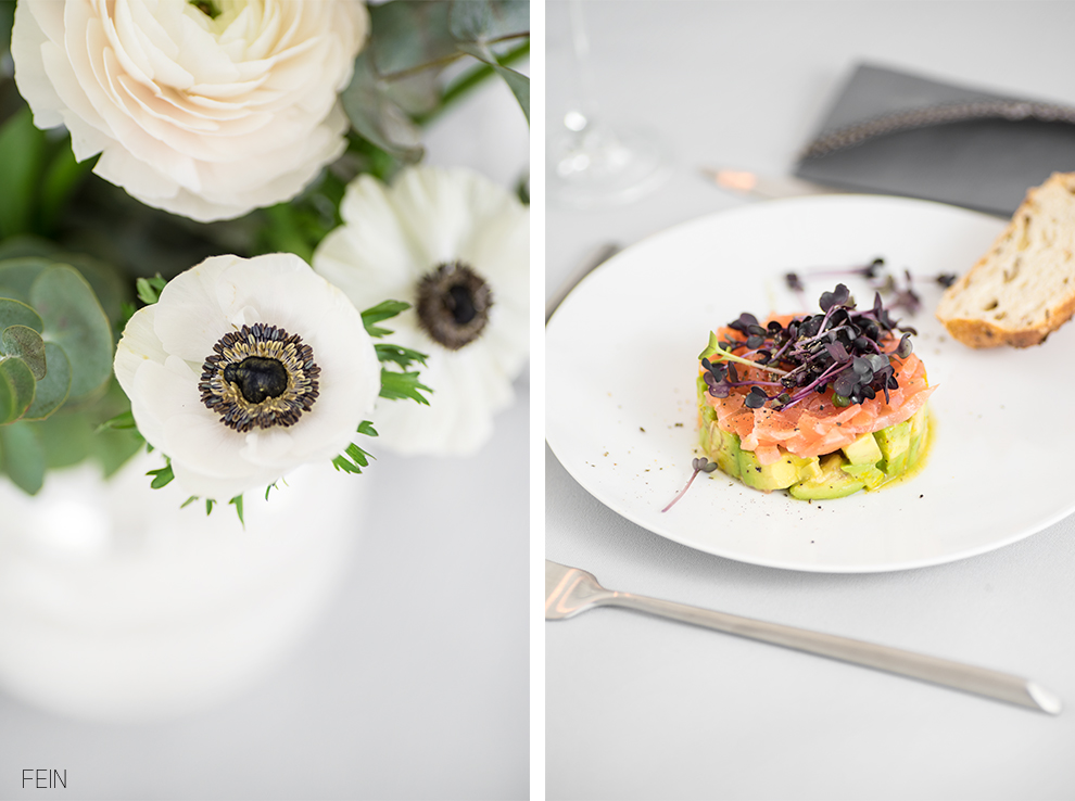 Osterbrunch Avocado Lachs Törtchen