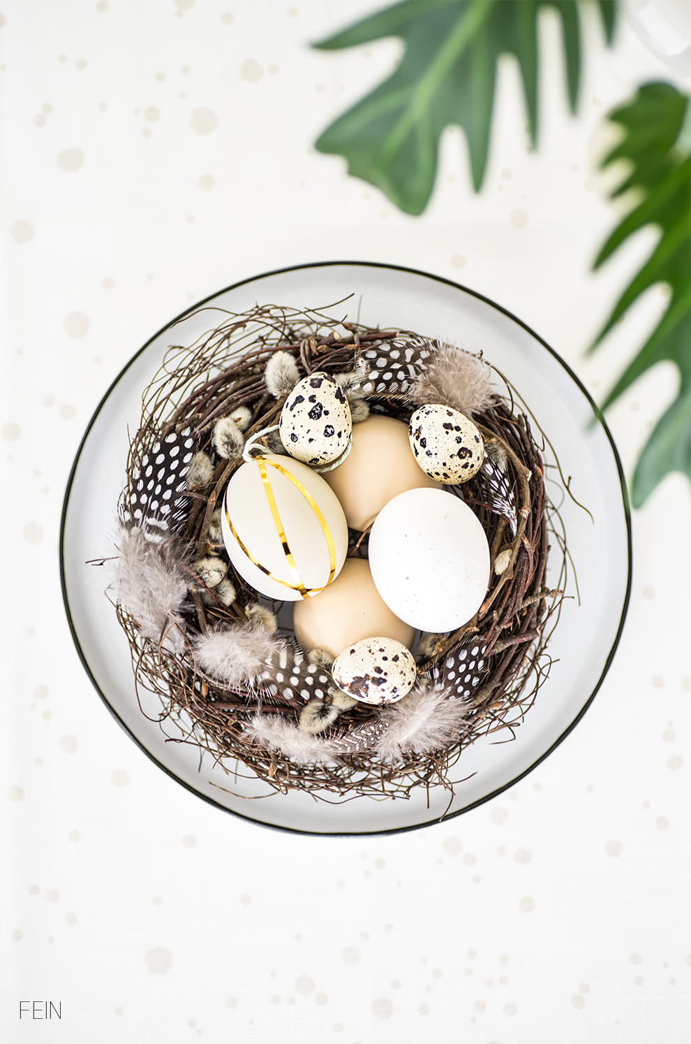 Osterdeko natürlich