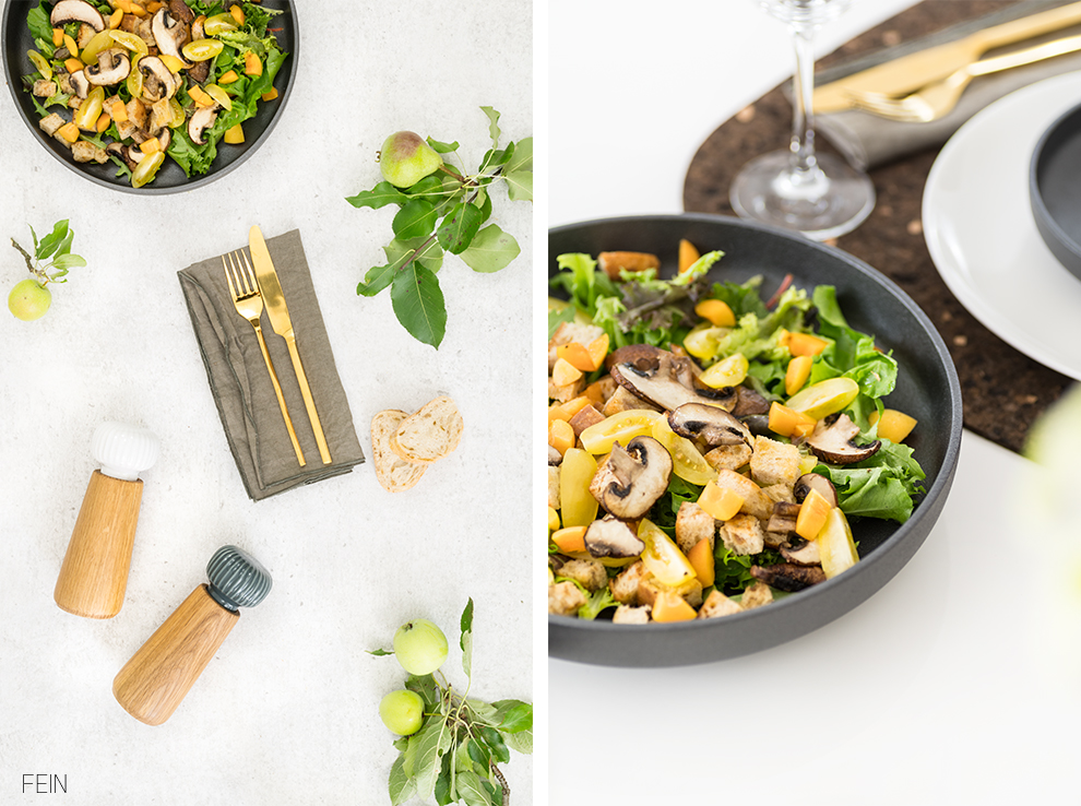 Brotsalat Kähler Tisch