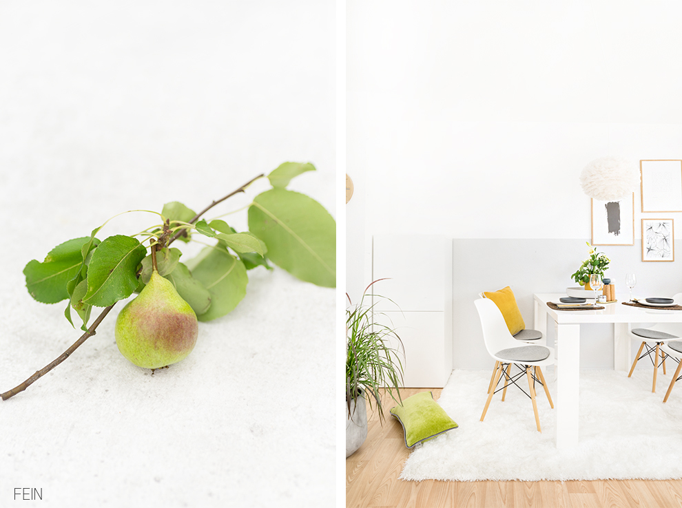 Brotsalat Spätsommer Herbst Tisch