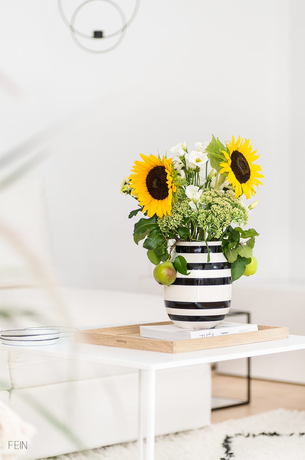 Klassiker Kähler Vase Blumen Spätsommer