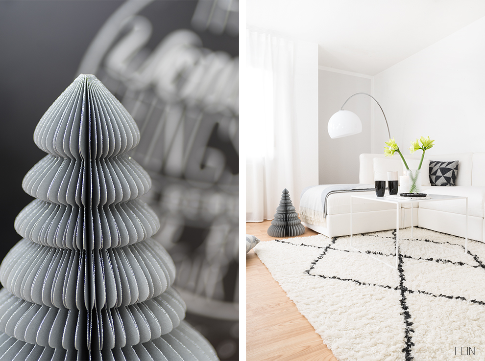 Weiße Weihnacht Dekoration