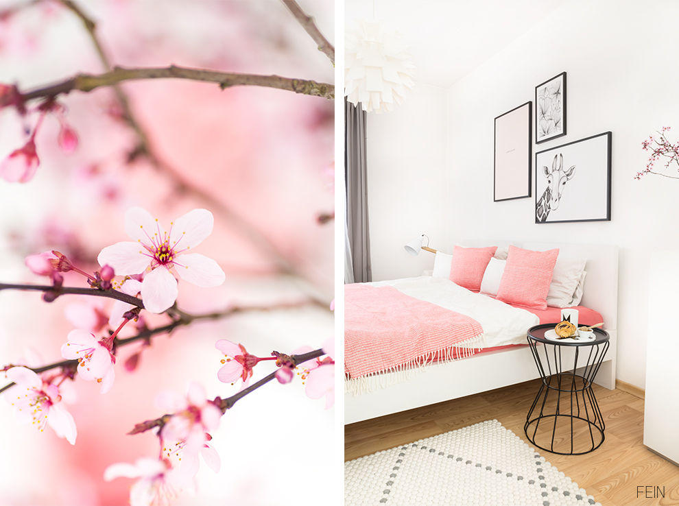 Pantone Living Coral Bettwäsche