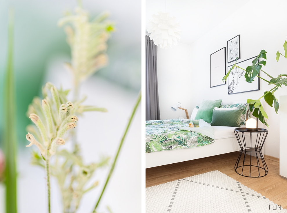 Dschungel Schlafzimmer Bettwäsche exotisch