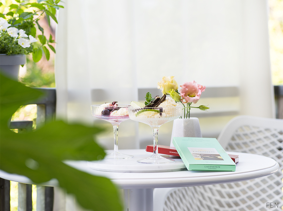 Pralinen Dessert Sommer Weiße Schokolade