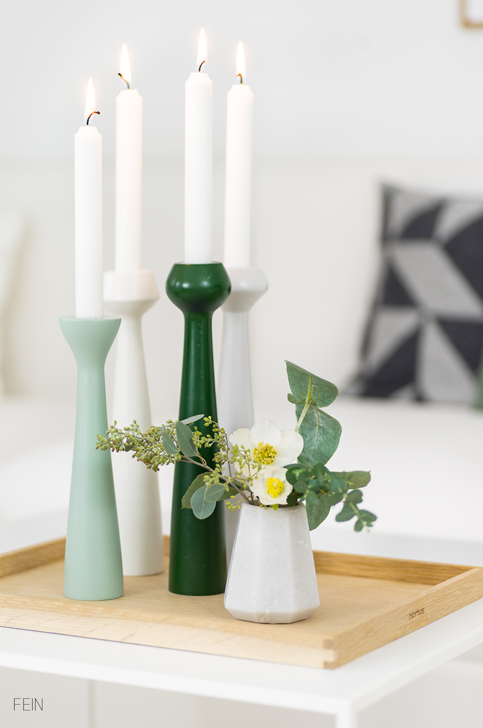 Winter Dekoration Blüten