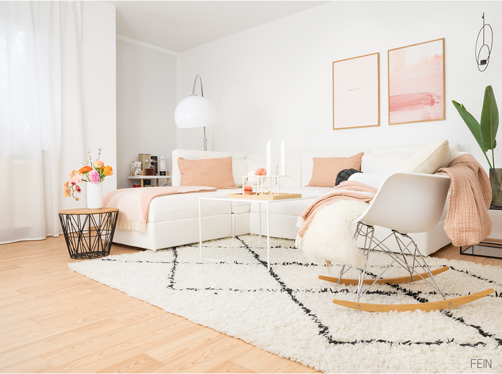 Nude Make Up Töne Wohnzimmer