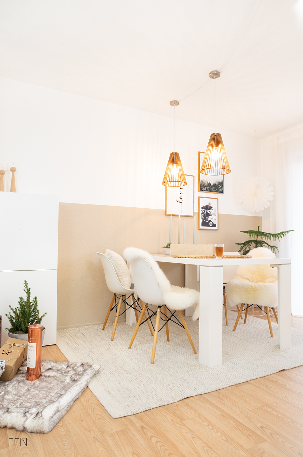 Getränke Geschenke Bescherung Weihnachtsbaum