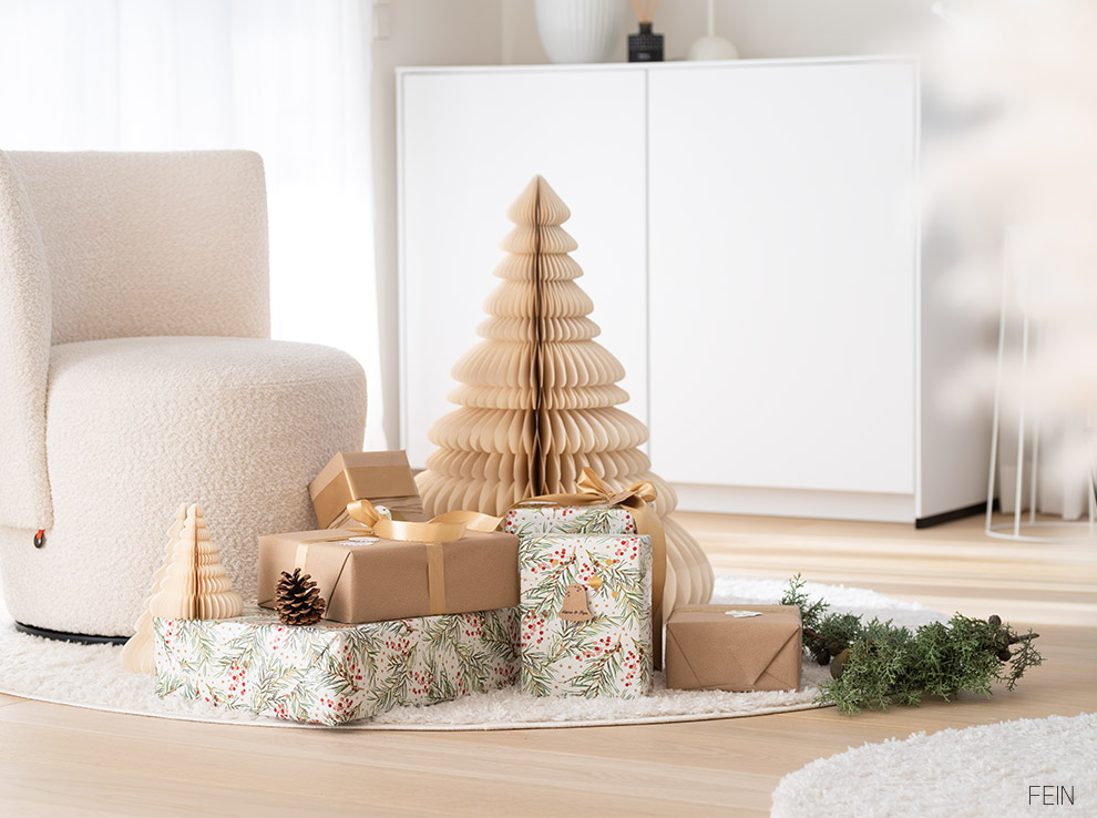 Weihnachtsgeschenke Verpacken mit Stil