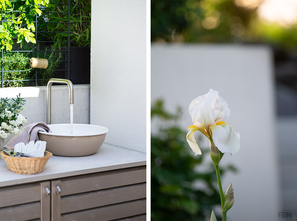 Nutzgarten Waschbecken Livlig
