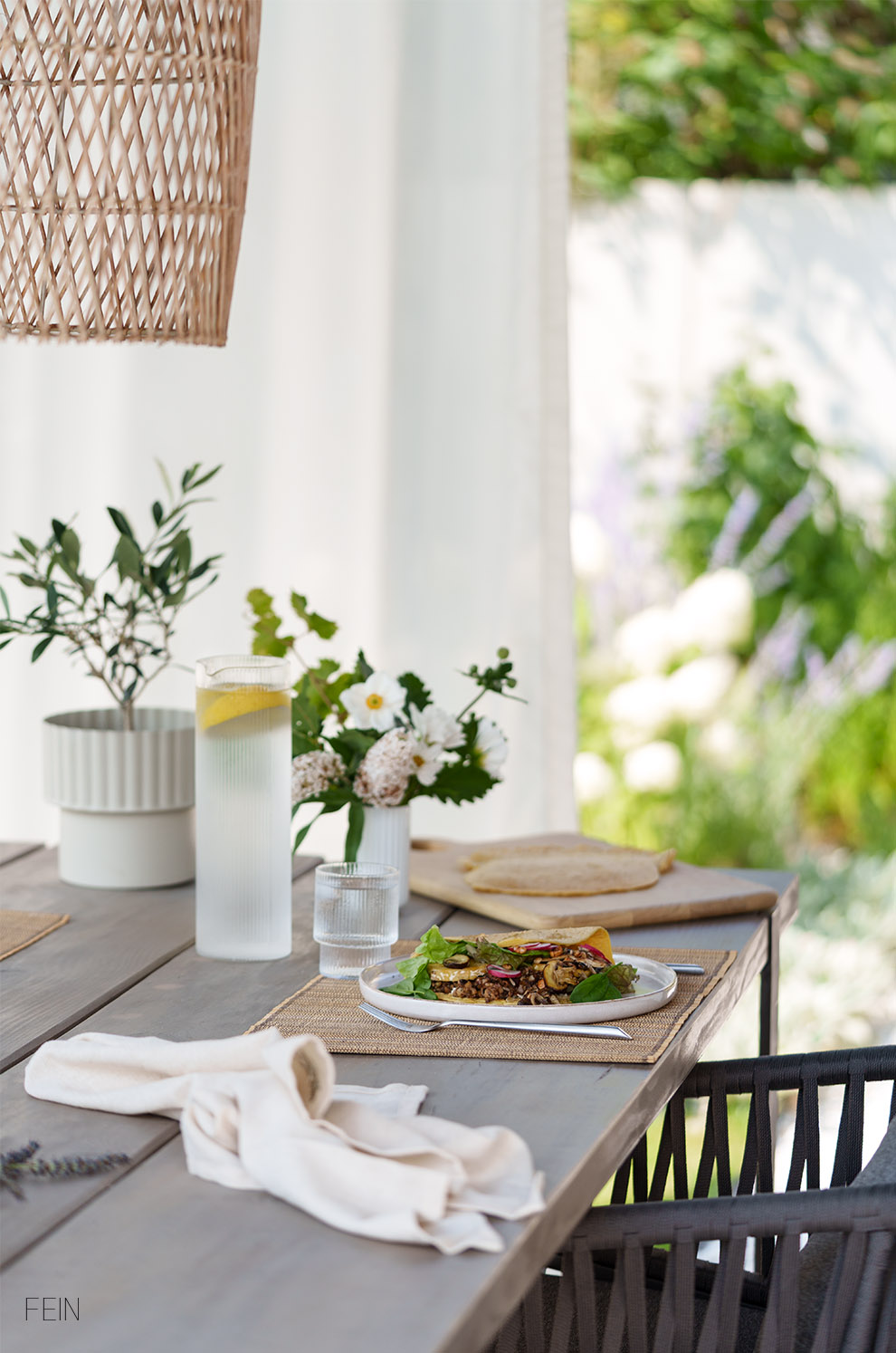 Kichererbsen-Crêpes Spätsommer Rezept