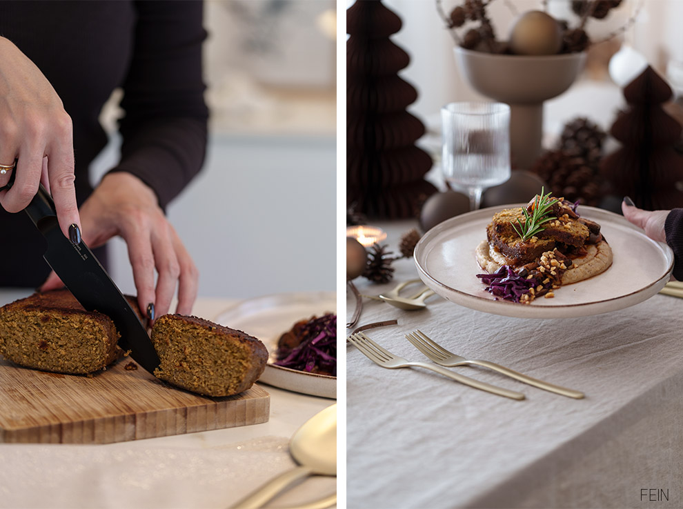 Veganer Festtagsbraten