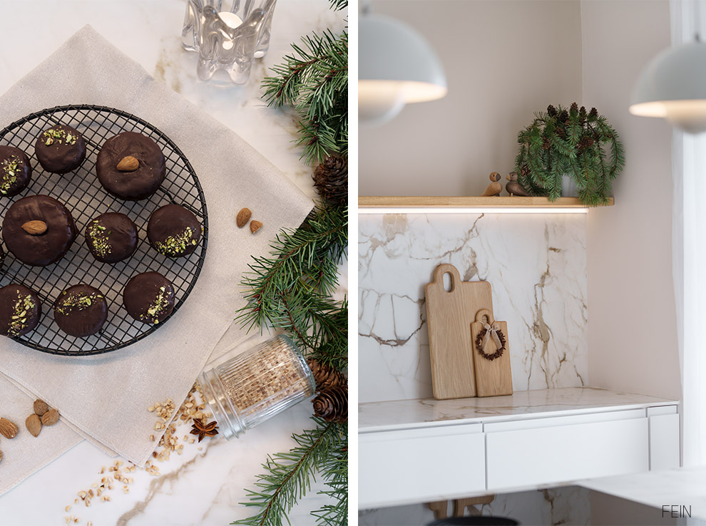 Weihnachtsbäckerei Elisen Lebkuchen vegan