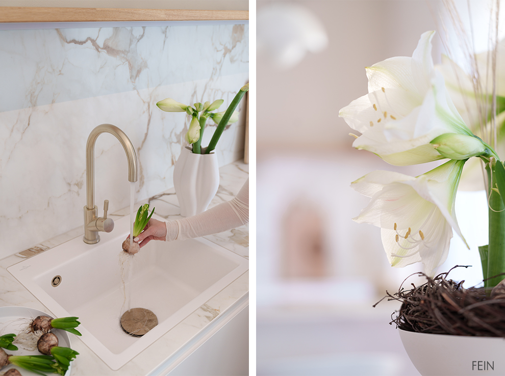 Blumen Gesteck Januar