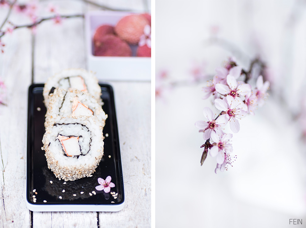 California Rolls Sesam