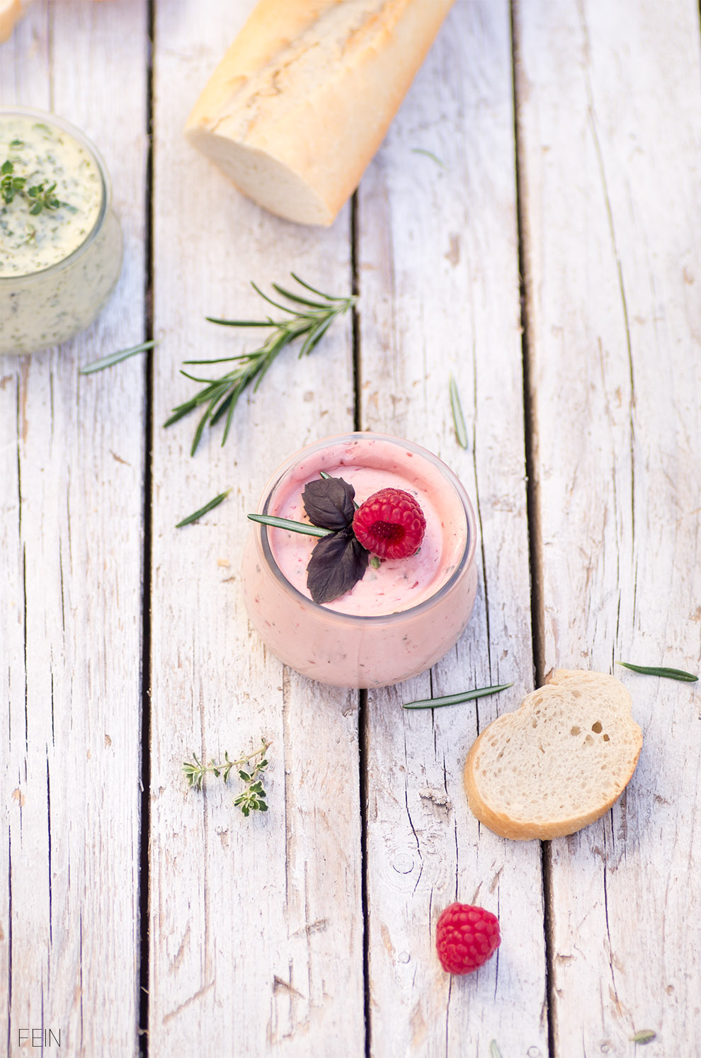 Grillen Himbeerbutter