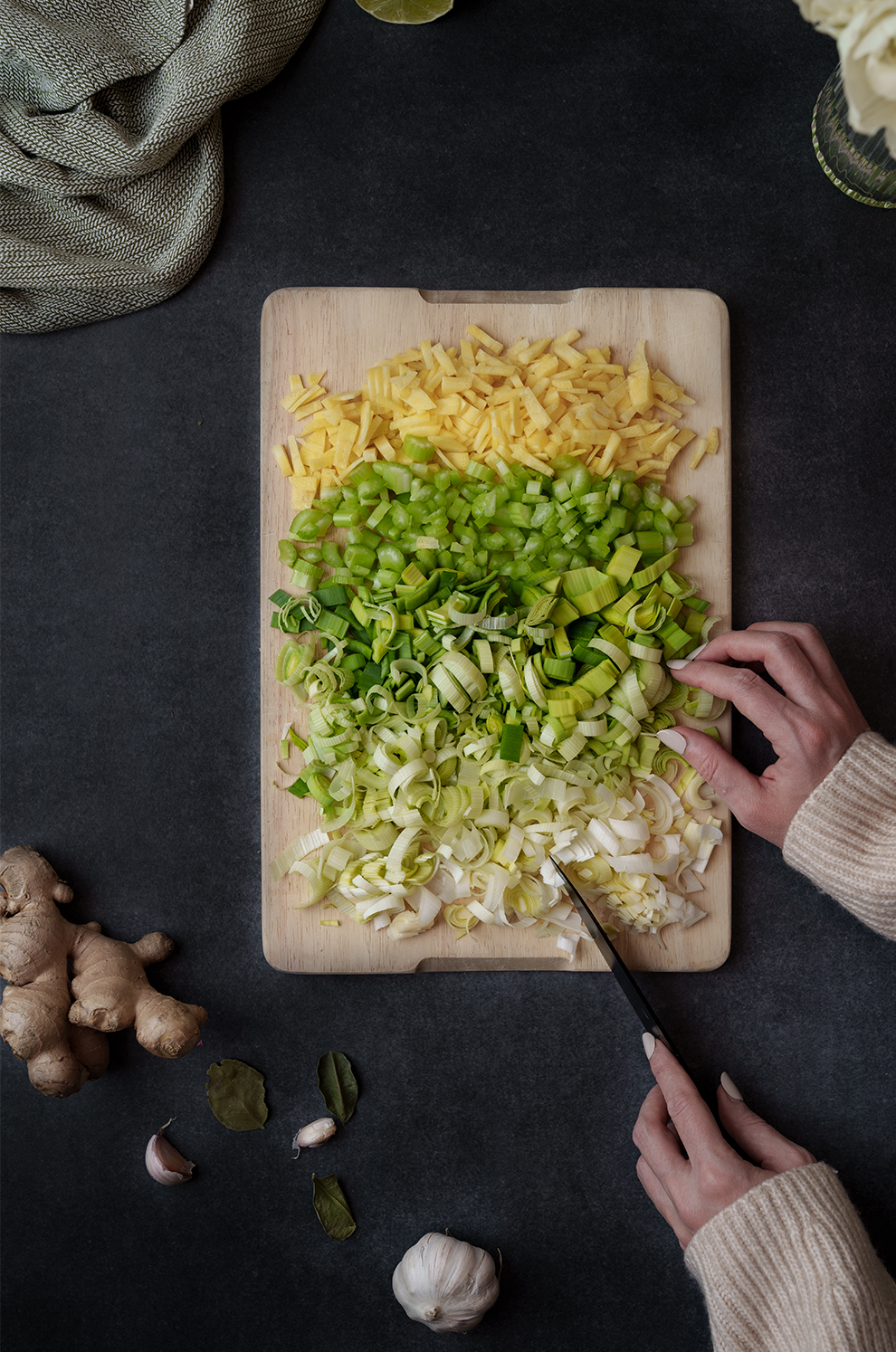 Rezept Suppe vegan Lauch