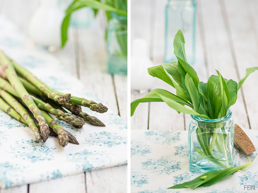 grüner Spargel