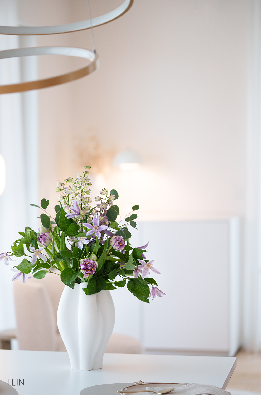 Ostern Brunch Tischdeko Blumen