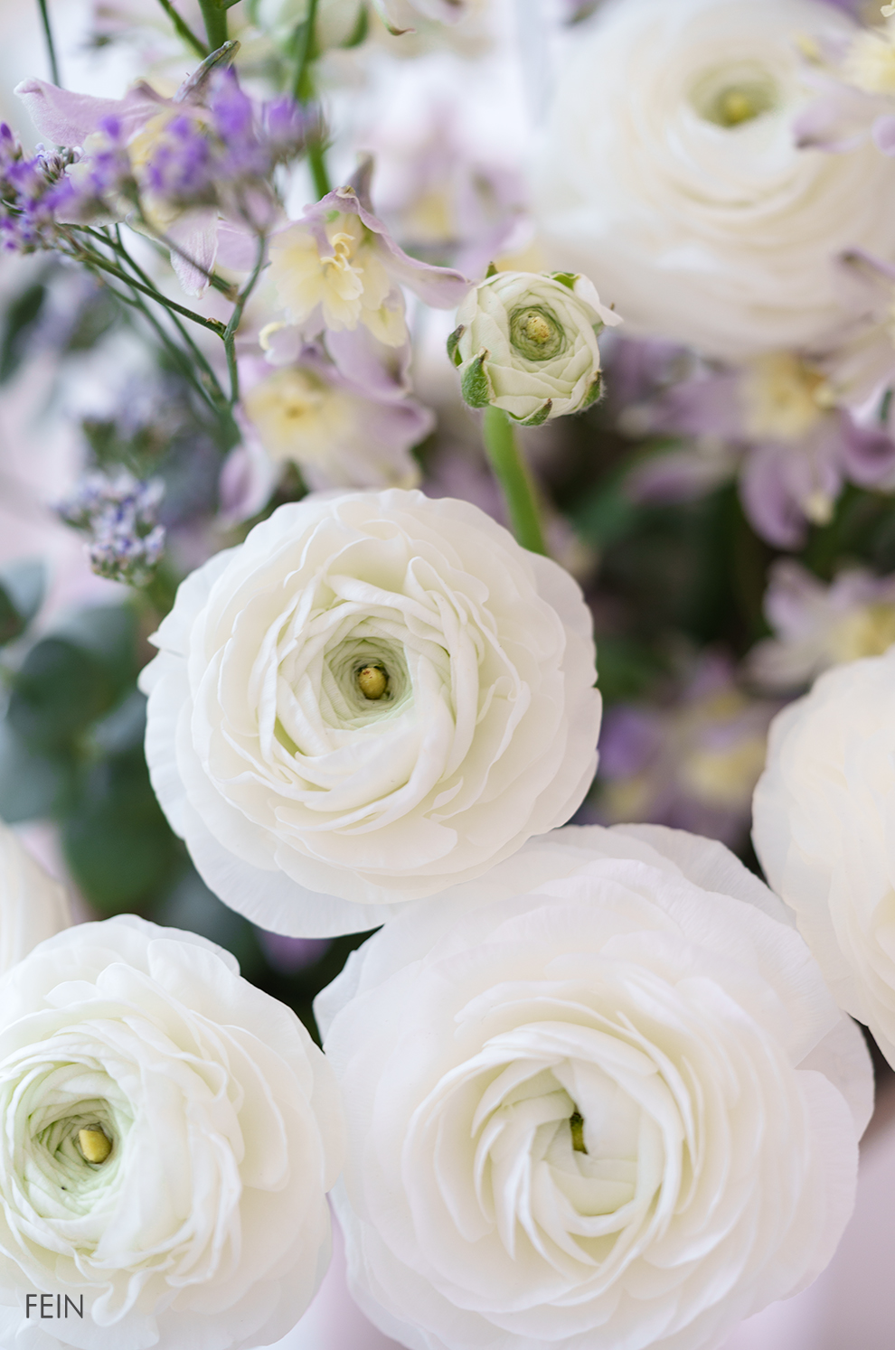 Ranunkel Osterbrunch Tisch Deko