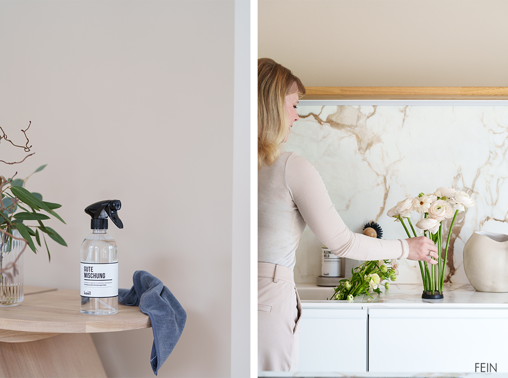 Frühlingsputz Kaell natürliche Reiniger