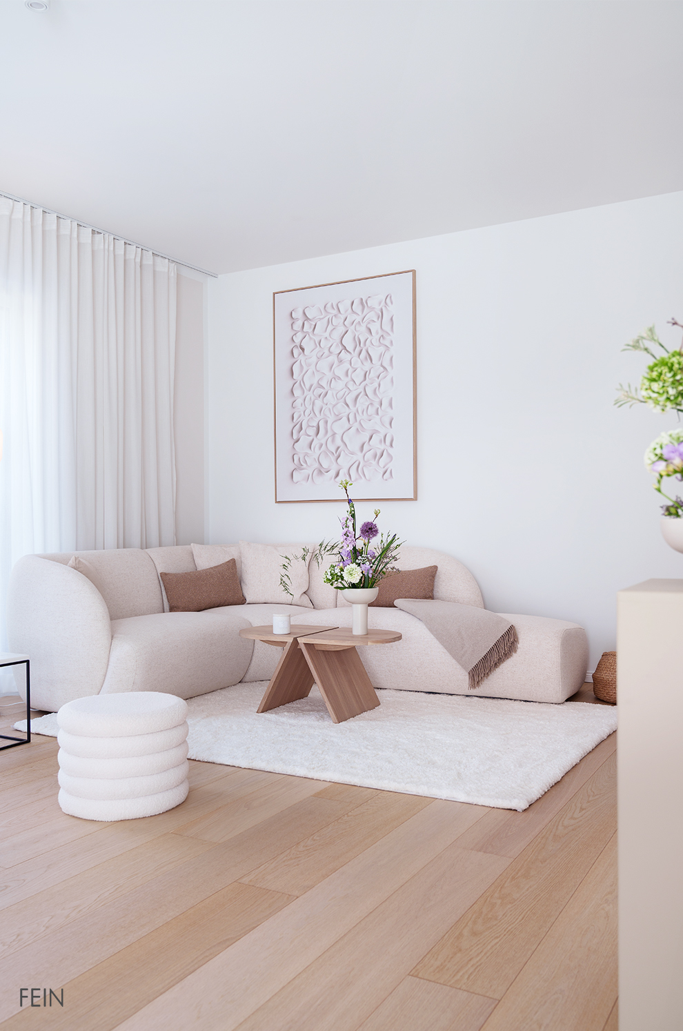 Japandi blomus Frühling Wohnzimmer