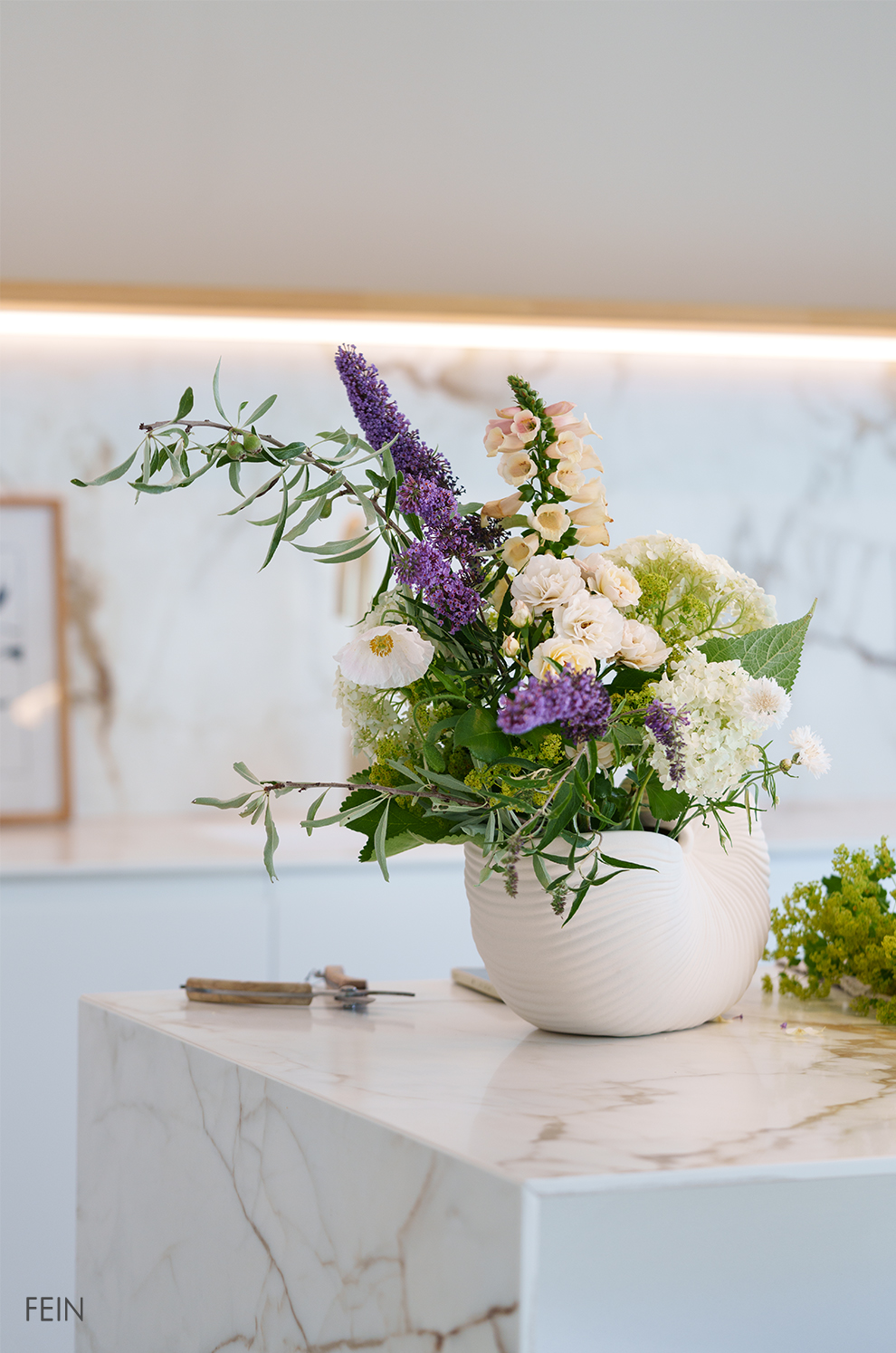 Sommer Blumen aus dem Garten