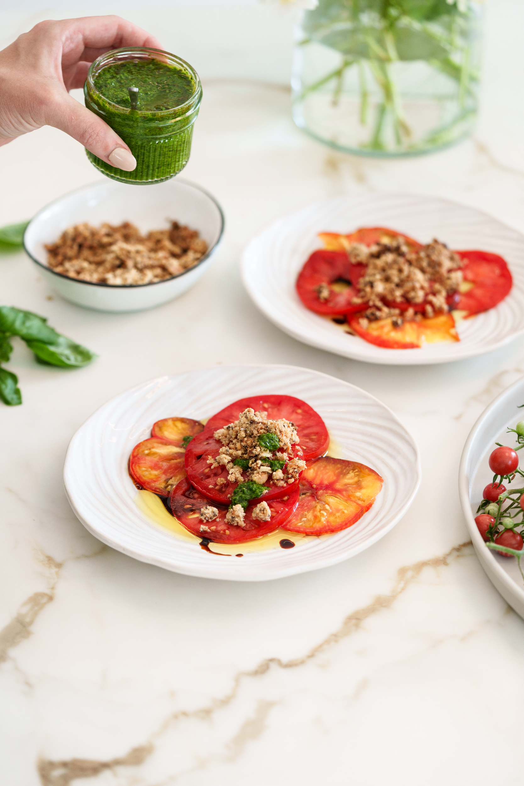 Tomaten Carpaccio