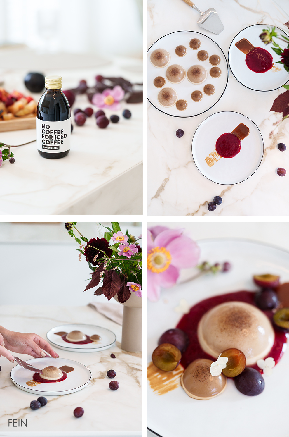 No Coffee Panna Cotta