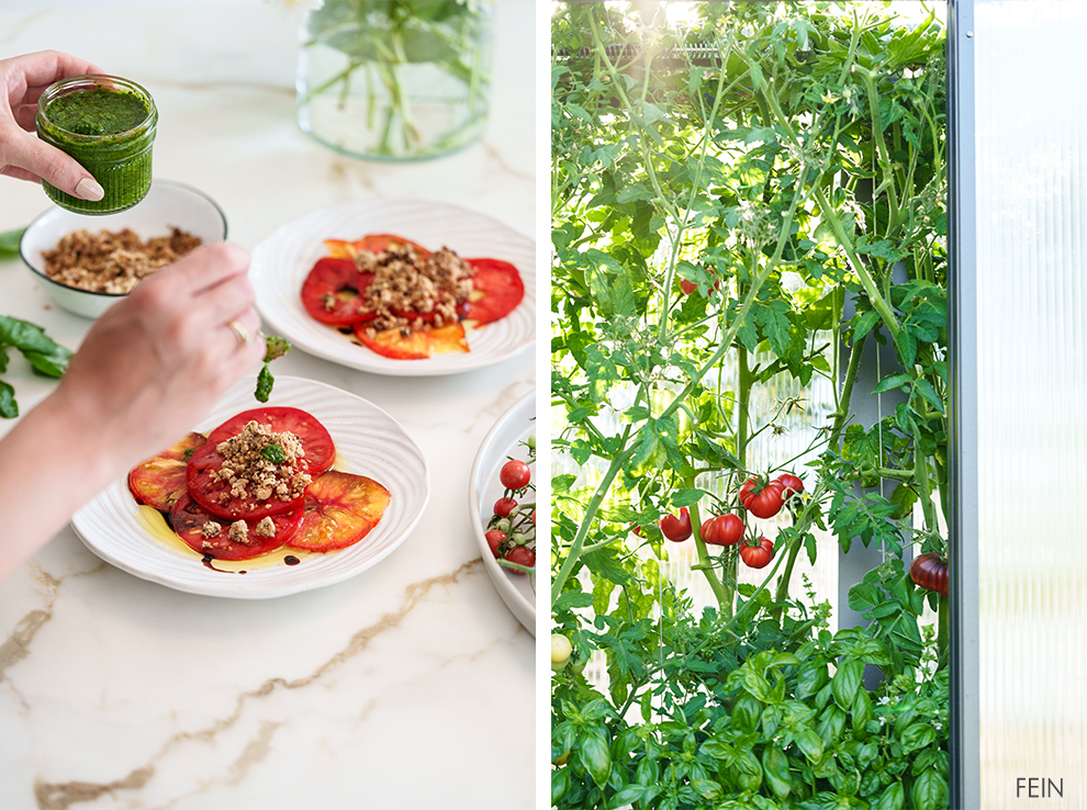 Tomaten Carpaccio