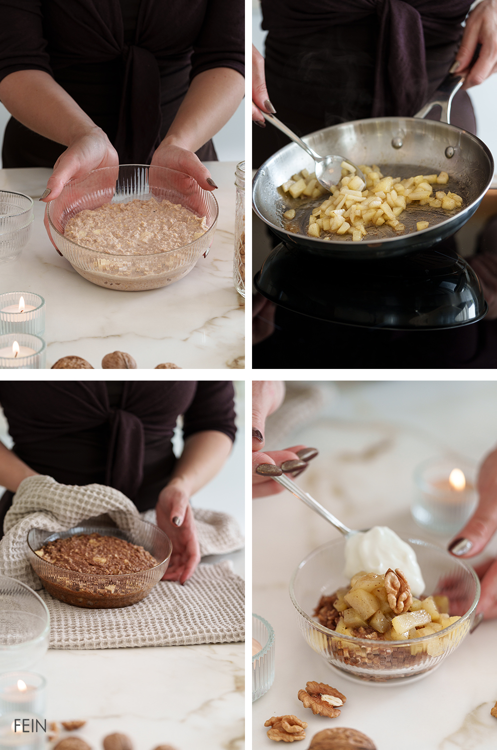 Herbstliche Baked Oats Rezept