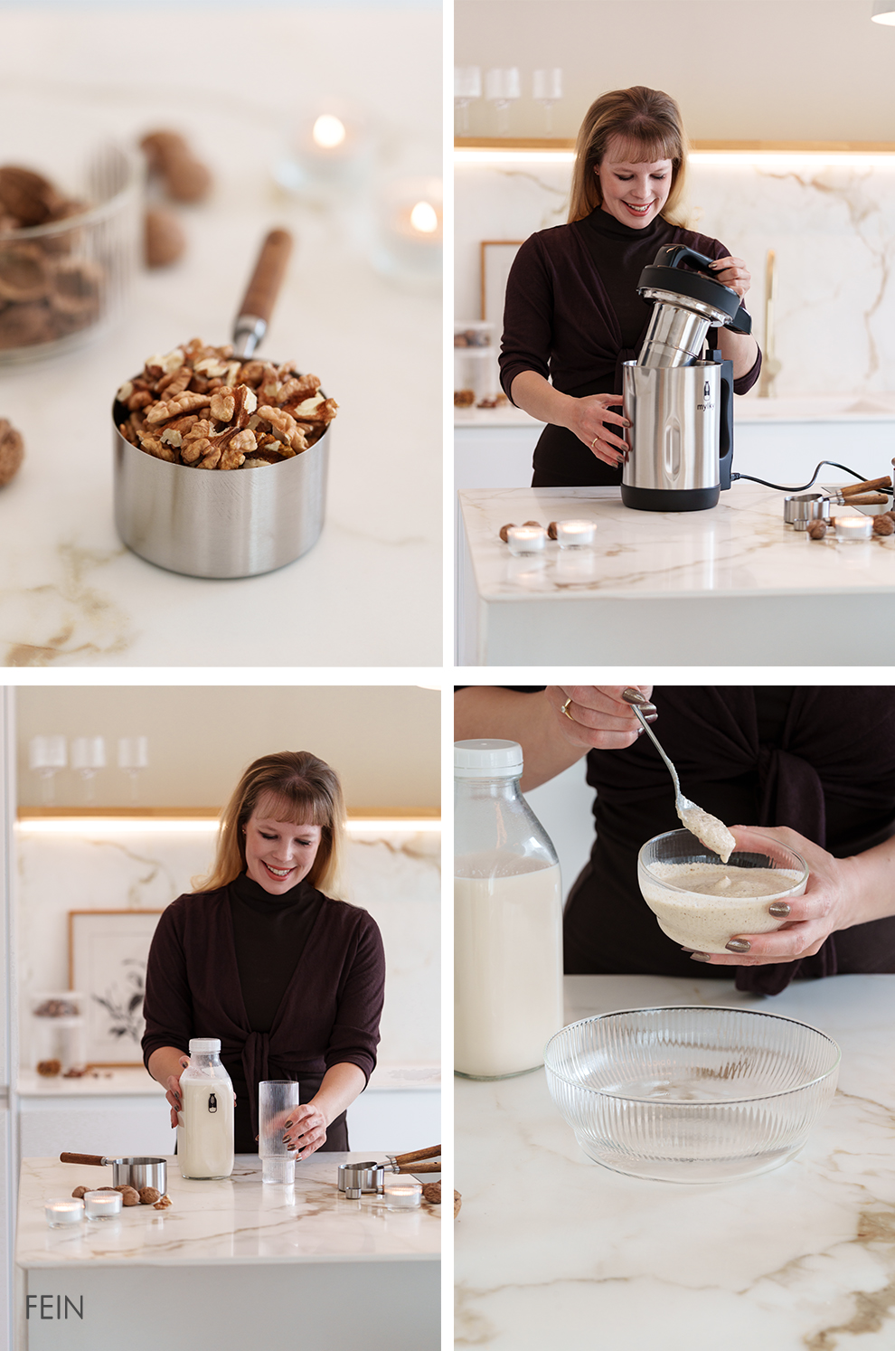 Walnussmilch selbst gemacht